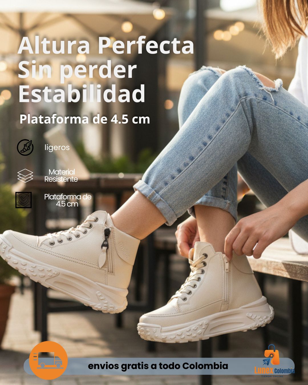 BOTAS LUNEX URBAN CHIC DAMA
