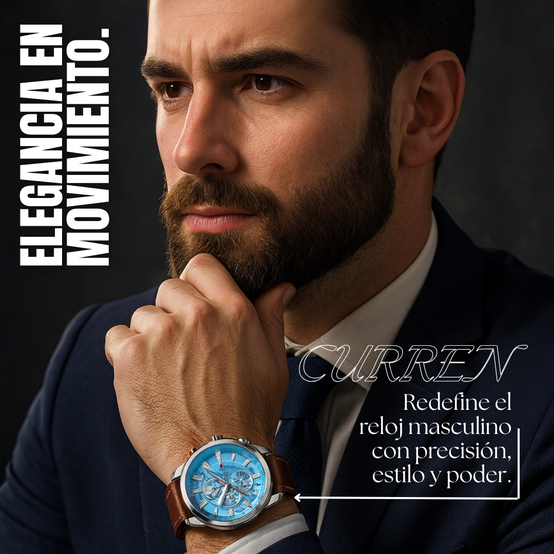 CURREN Executive Pro™ ¡Estilo, precisión y elegancia a donde vayas!